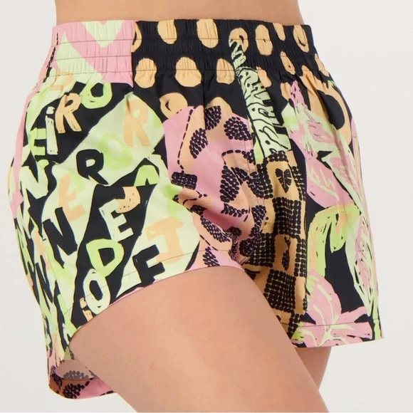 adidas Farm Rio training Athletic Shorts - Black, Pink, Green - Picture 1 of 8